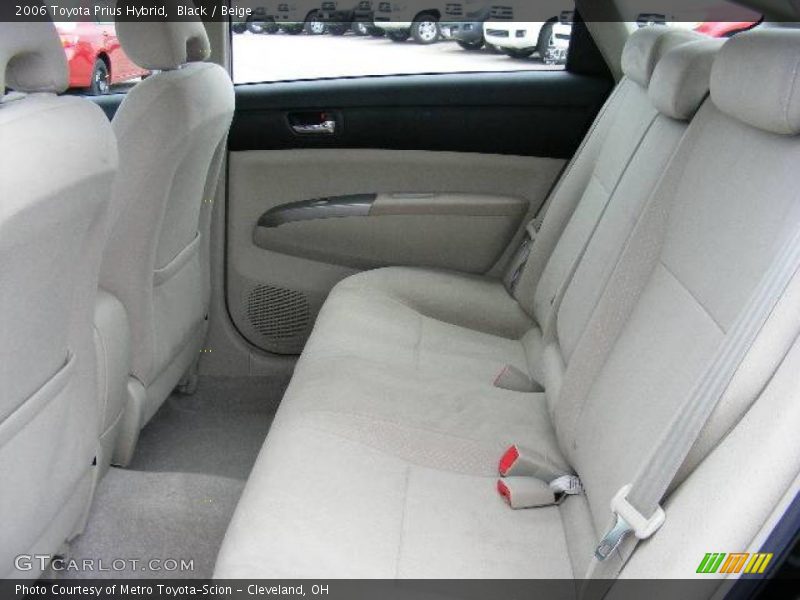 Black / Beige 2006 Toyota Prius Hybrid