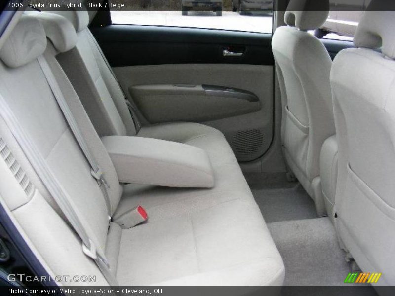 Black / Beige 2006 Toyota Prius Hybrid
