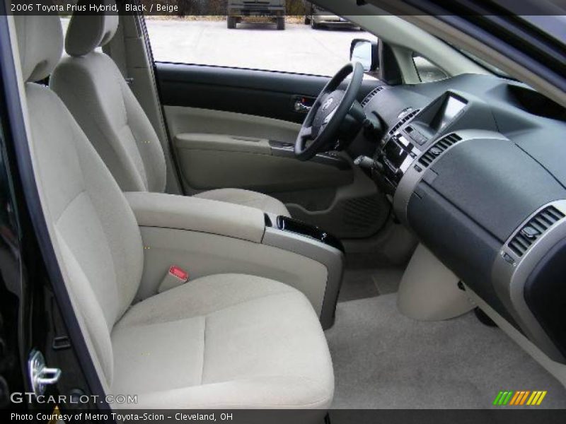 Black / Beige 2006 Toyota Prius Hybrid