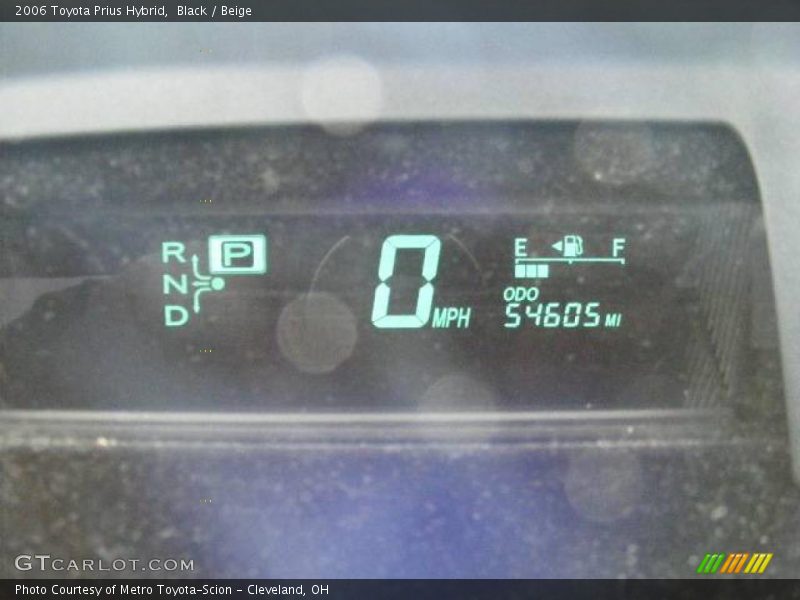 Black / Beige 2006 Toyota Prius Hybrid