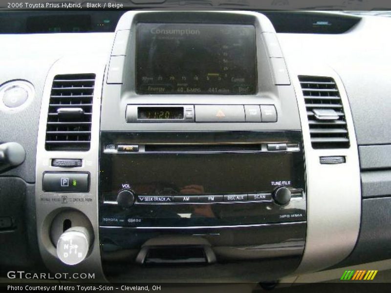 Black / Beige 2006 Toyota Prius Hybrid
