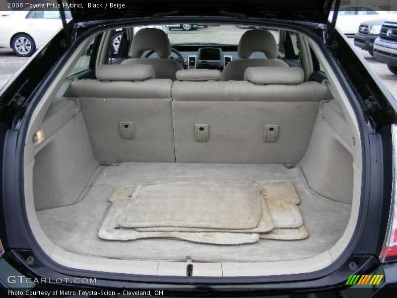 Black / Beige 2006 Toyota Prius Hybrid