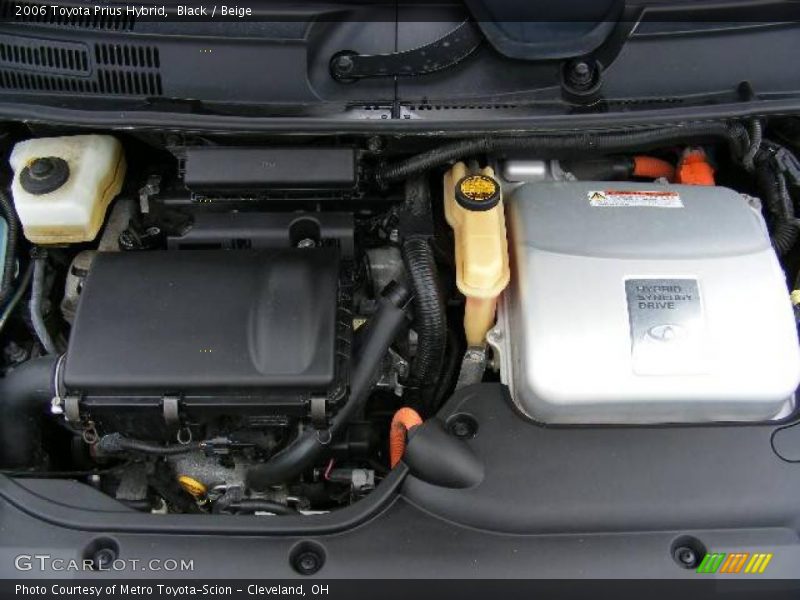 Black / Beige 2006 Toyota Prius Hybrid