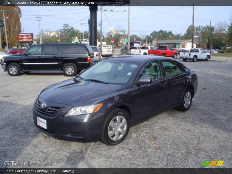 Magnetic Gray Metallic / Ash 2007 Toyota Camry LE