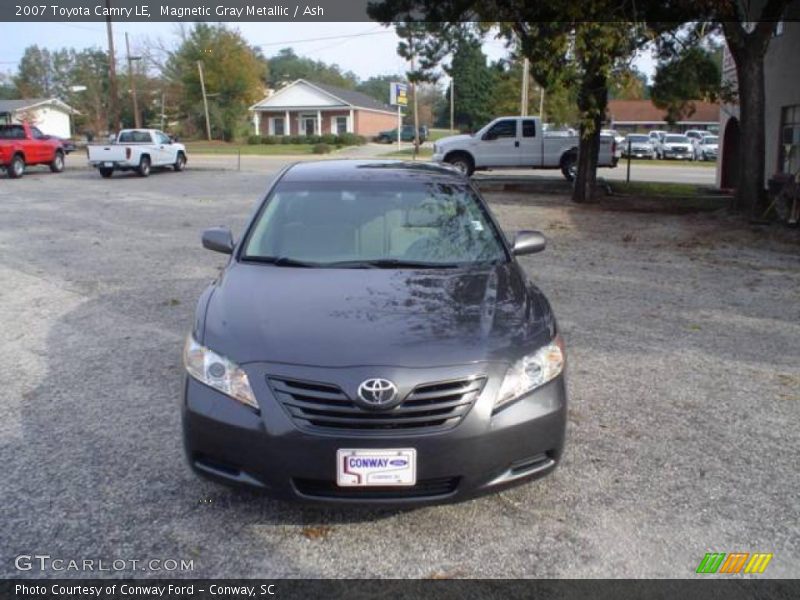 Magnetic Gray Metallic / Ash 2007 Toyota Camry LE