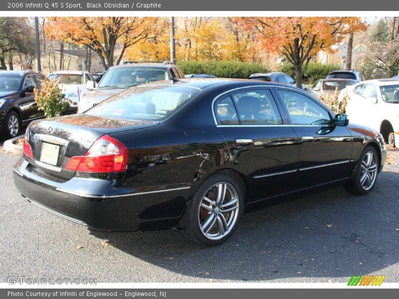 Black Obsidian / Graphite 2006 Infiniti Q 45 S Sport