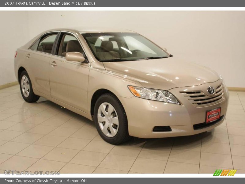 Desert Sand Mica / Bisque 2007 Toyota Camry LE