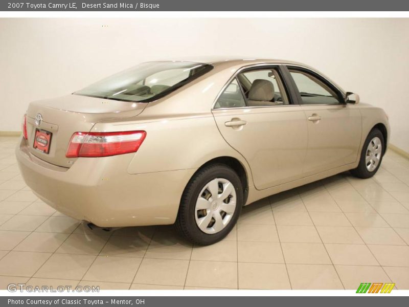 Desert Sand Mica / Bisque 2007 Toyota Camry LE
