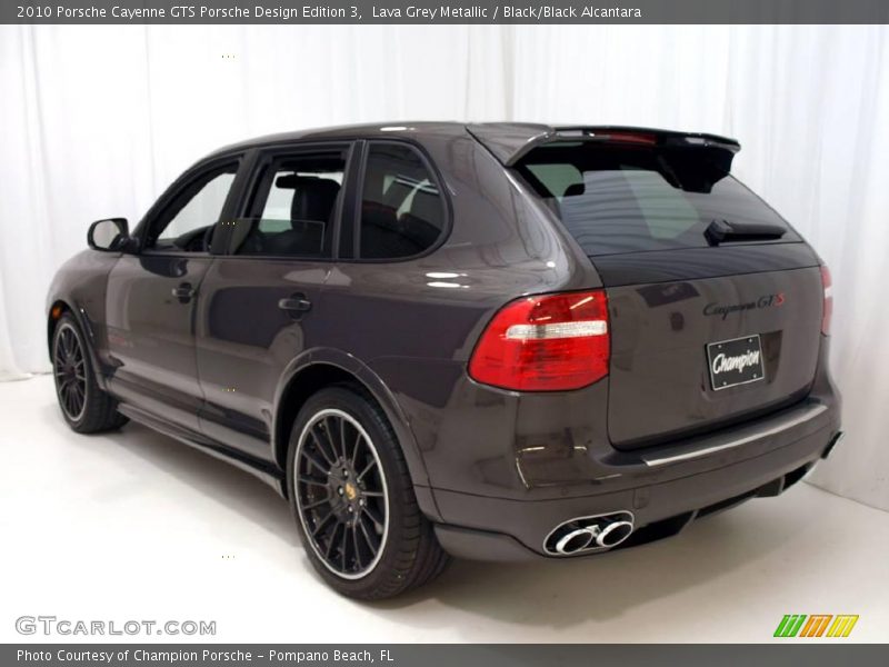 Lava Grey Metallic / Black/Black Alcantara 2010 Porsche Cayenne GTS Porsche Design Edition 3