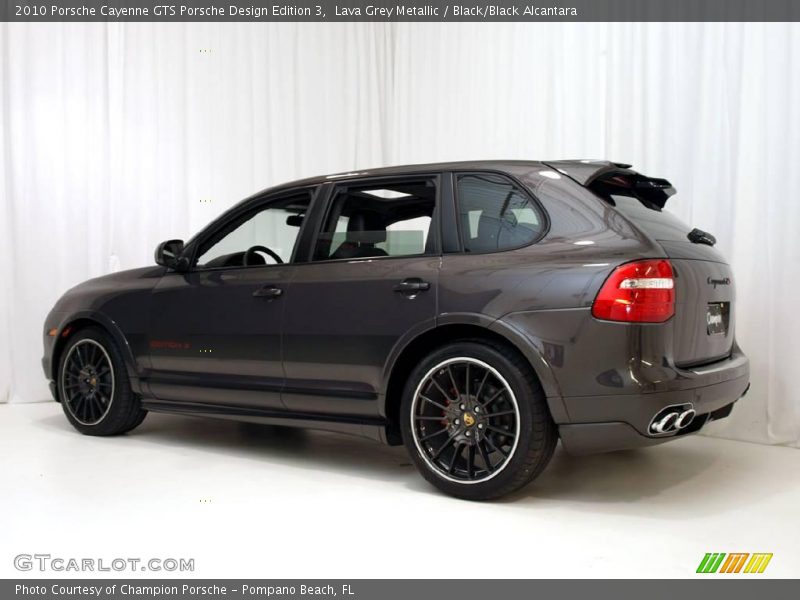 Lava Grey Metallic / Black/Black Alcantara 2010 Porsche Cayenne GTS Porsche Design Edition 3
