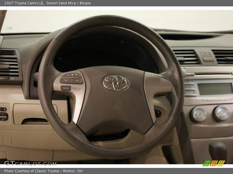 Desert Sand Mica / Bisque 2007 Toyota Camry LE