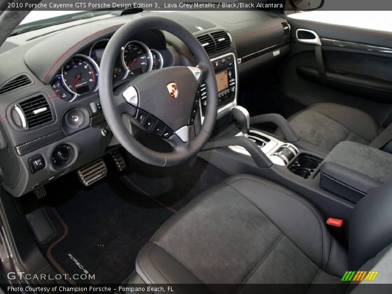 Lava Grey Metallic / Black/Black Alcantara 2010 Porsche Cayenne GTS Porsche Design Edition 3