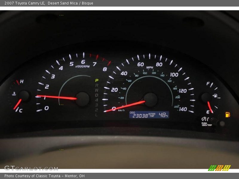 Desert Sand Mica / Bisque 2007 Toyota Camry LE