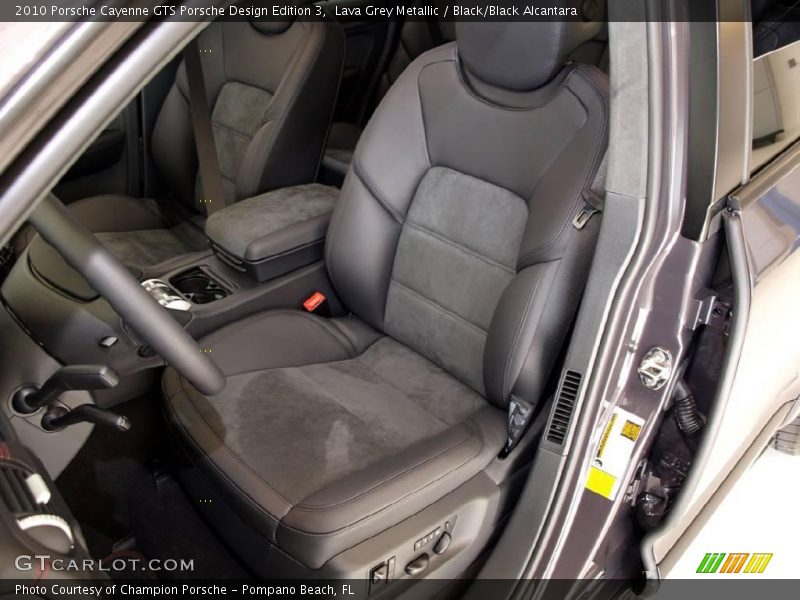 Lava Grey Metallic / Black/Black Alcantara 2010 Porsche Cayenne GTS Porsche Design Edition 3
