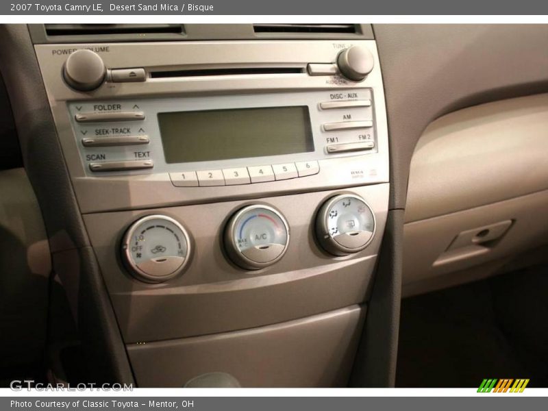 Desert Sand Mica / Bisque 2007 Toyota Camry LE