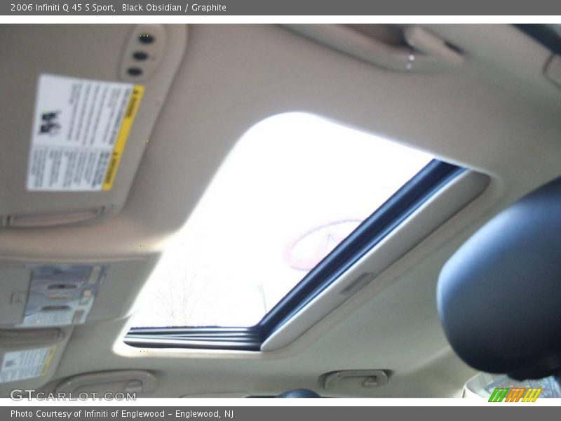 Black Obsidian / Graphite 2006 Infiniti Q 45 S Sport