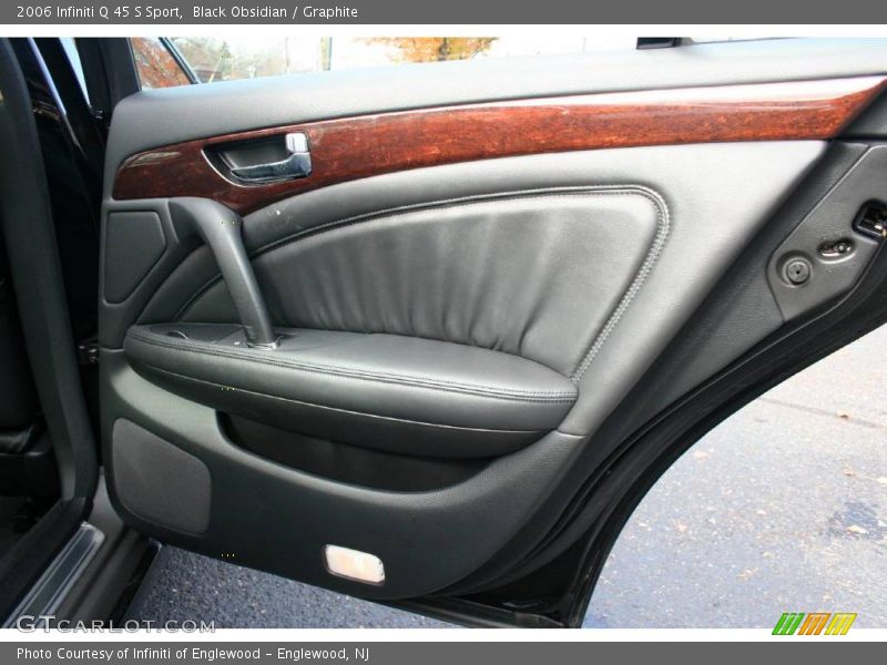 Black Obsidian / Graphite 2006 Infiniti Q 45 S Sport