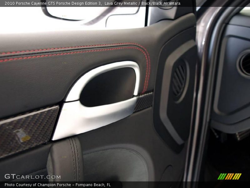 Lava Grey Metallic / Black/Black Alcantara 2010 Porsche Cayenne GTS Porsche Design Edition 3