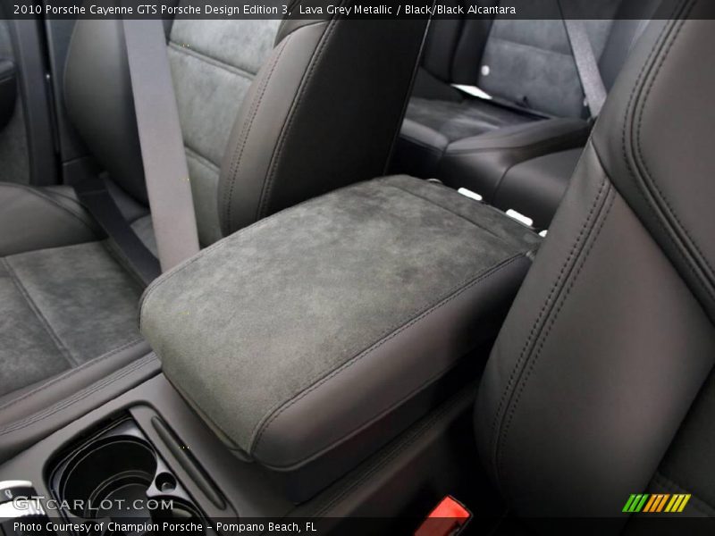 Lava Grey Metallic / Black/Black Alcantara 2010 Porsche Cayenne GTS Porsche Design Edition 3
