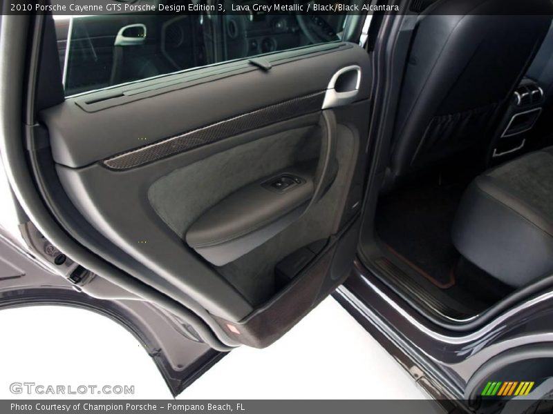 Lava Grey Metallic / Black/Black Alcantara 2010 Porsche Cayenne GTS Porsche Design Edition 3