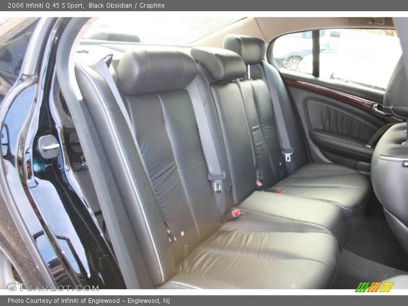 Black Obsidian / Graphite 2006 Infiniti Q 45 S Sport
