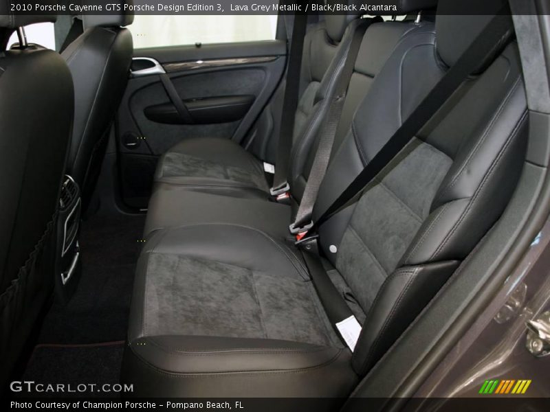 Lava Grey Metallic / Black/Black Alcantara 2010 Porsche Cayenne GTS Porsche Design Edition 3