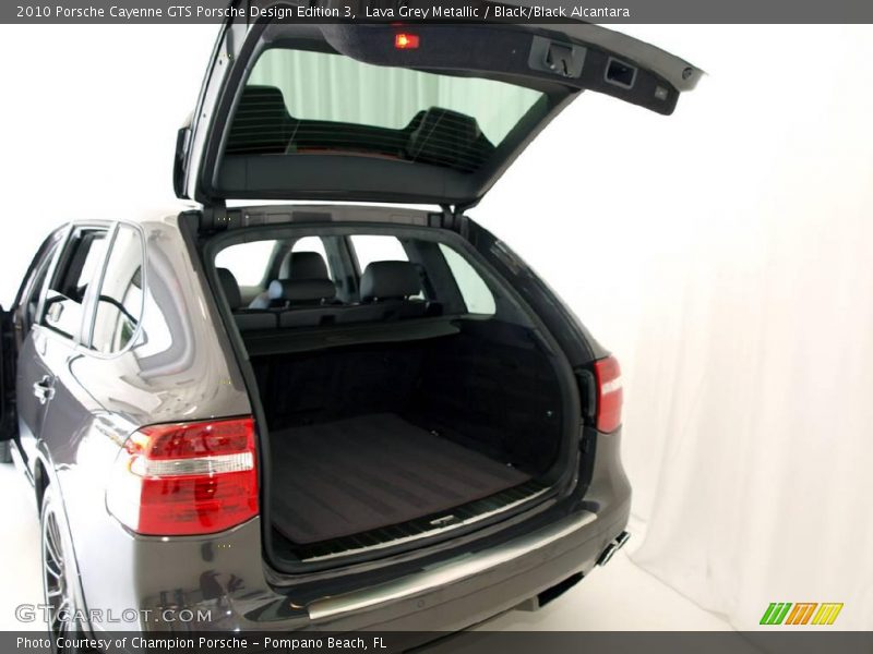Lava Grey Metallic / Black/Black Alcantara 2010 Porsche Cayenne GTS Porsche Design Edition 3