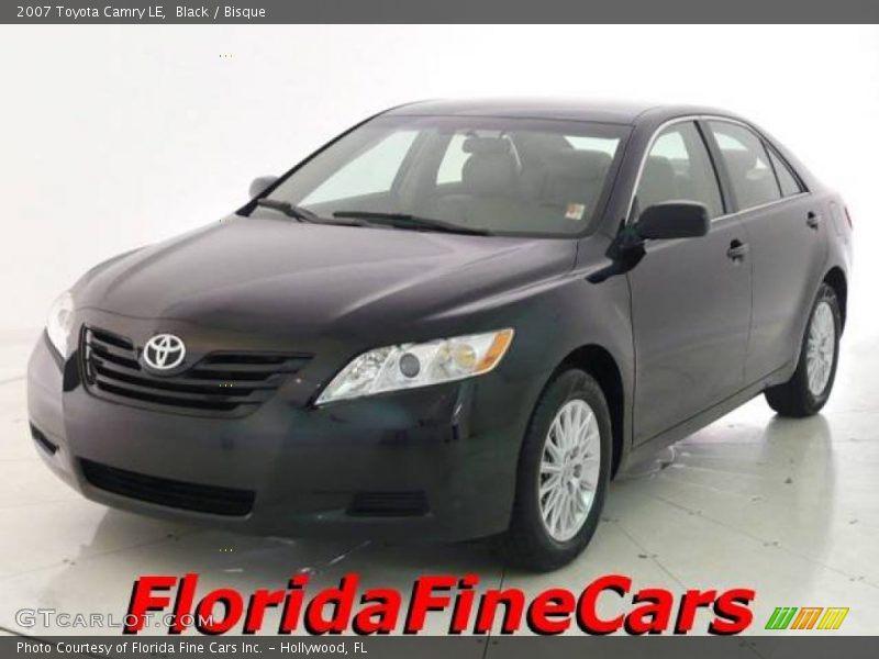Black / Bisque 2007 Toyota Camry LE