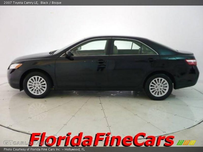 Black / Bisque 2007 Toyota Camry LE