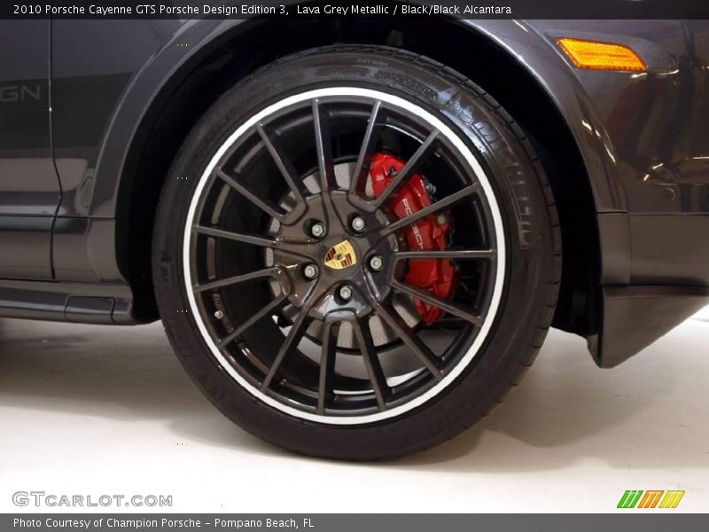 Lava Grey Metallic / Black/Black Alcantara 2010 Porsche Cayenne GTS Porsche Design Edition 3