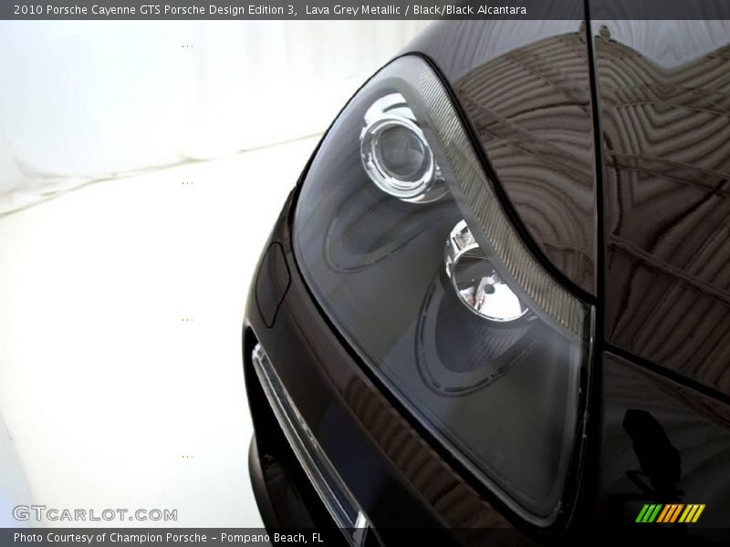 Lava Grey Metallic / Black/Black Alcantara 2010 Porsche Cayenne GTS Porsche Design Edition 3