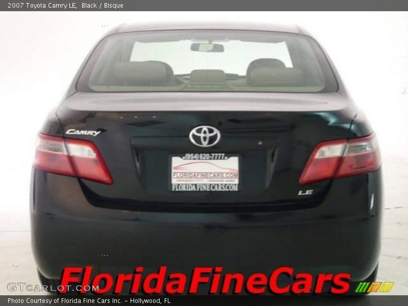 Black / Bisque 2007 Toyota Camry LE