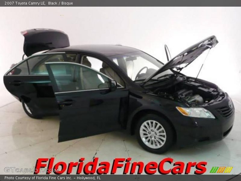Black / Bisque 2007 Toyota Camry LE