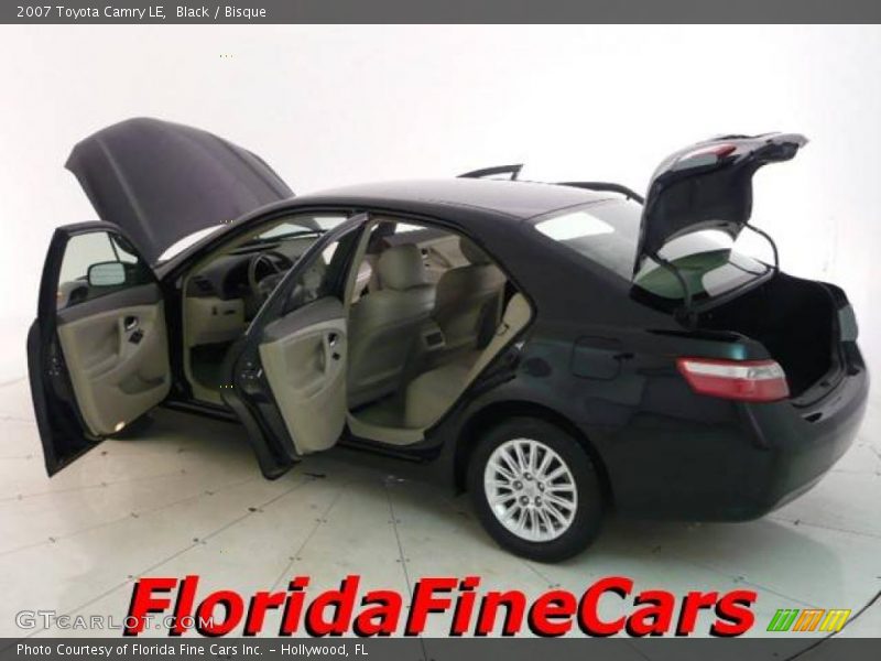 Black / Bisque 2007 Toyota Camry LE
