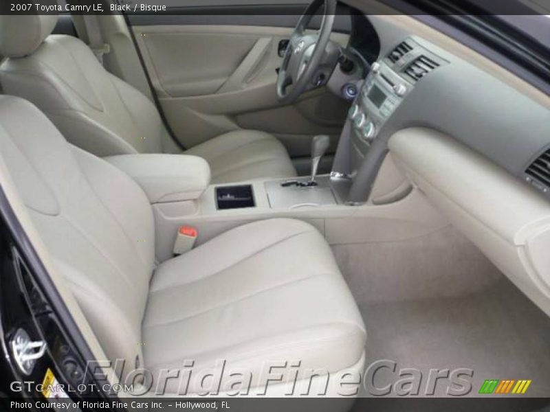 Black / Bisque 2007 Toyota Camry LE