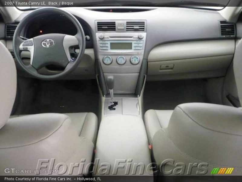 Black / Bisque 2007 Toyota Camry LE