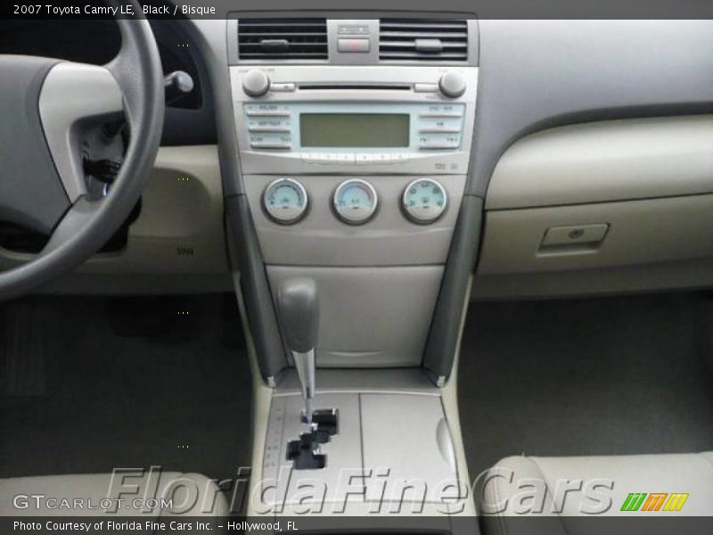 Black / Bisque 2007 Toyota Camry LE