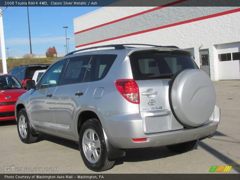 Classic Silver Metallic / Ash 2008 Toyota RAV4 4WD