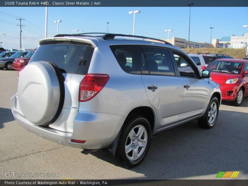 Classic Silver Metallic / Ash 2008 Toyota RAV4 4WD