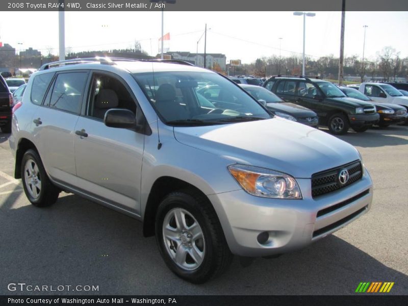 Classic Silver Metallic / Ash 2008 Toyota RAV4 4WD