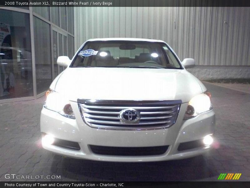 Blizzard White Pearl / Ivory Beige 2008 Toyota Avalon XLS