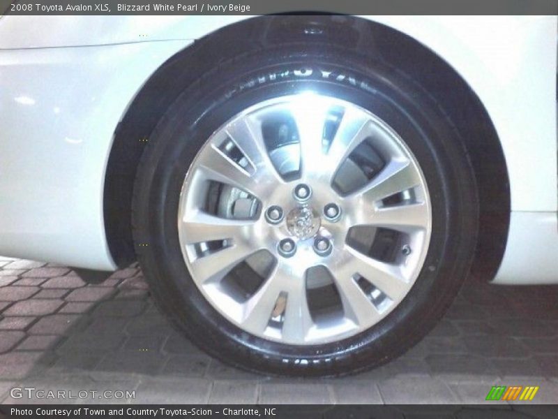 Blizzard White Pearl / Ivory Beige 2008 Toyota Avalon XLS