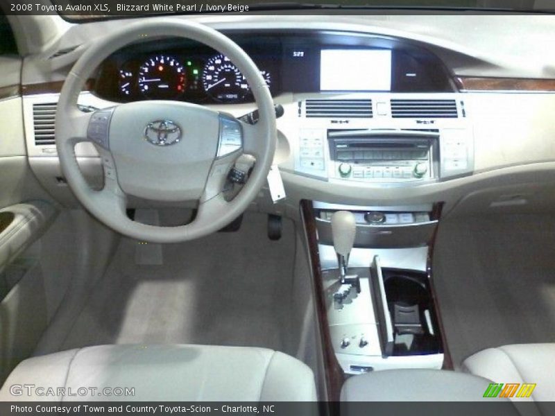 Blizzard White Pearl / Ivory Beige 2008 Toyota Avalon XLS