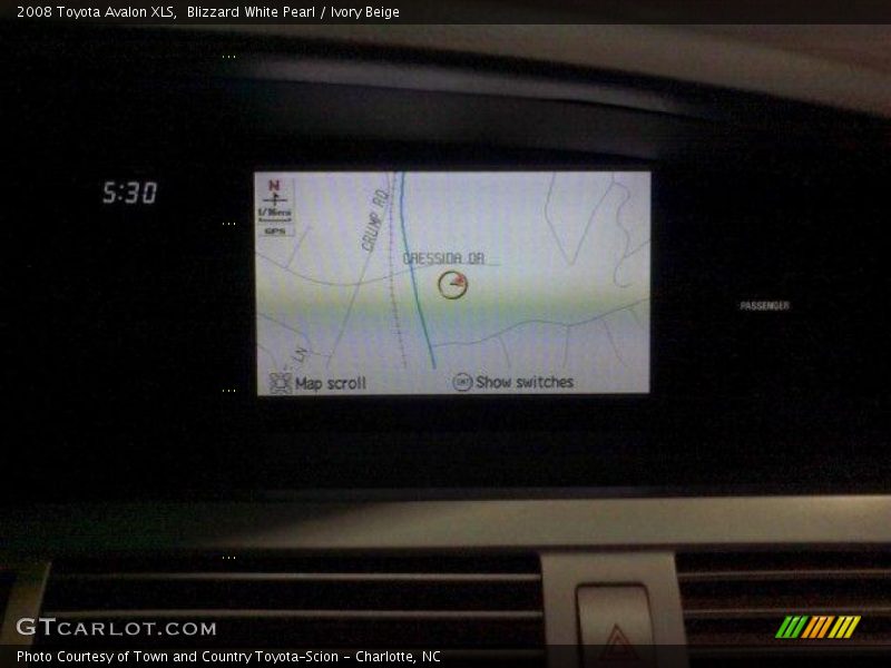 Blizzard White Pearl / Ivory Beige 2008 Toyota Avalon XLS