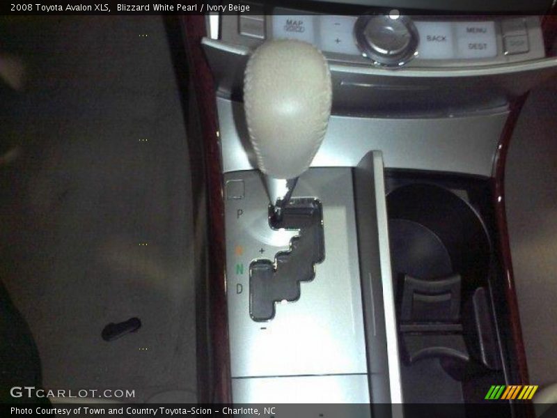 Blizzard White Pearl / Ivory Beige 2008 Toyota Avalon XLS
