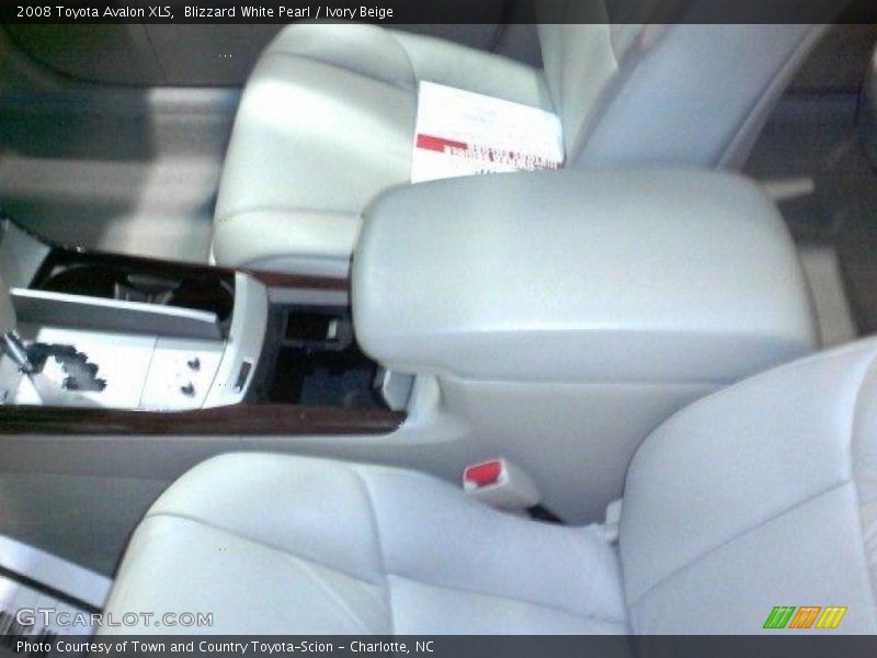Blizzard White Pearl / Ivory Beige 2008 Toyota Avalon XLS