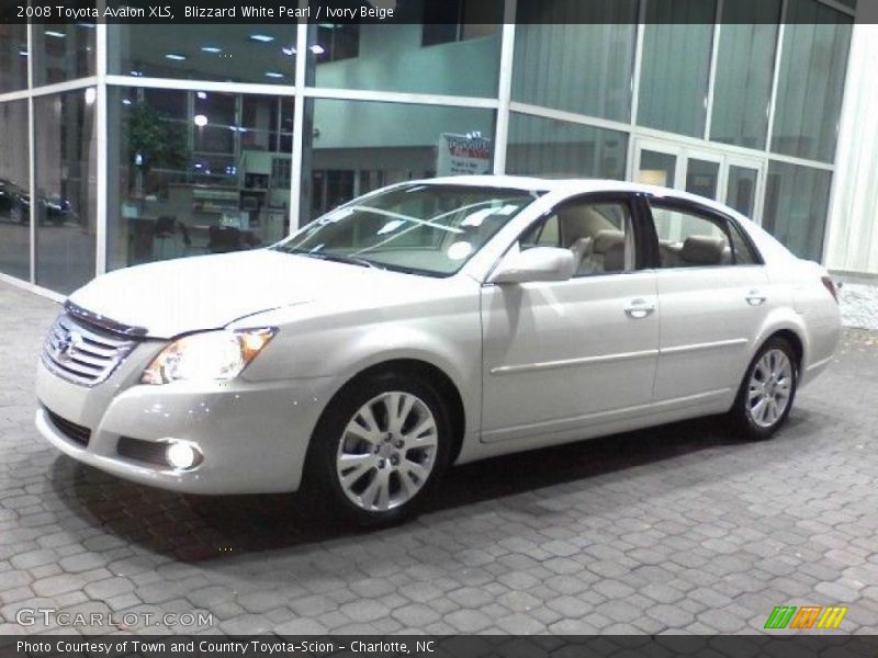 Blizzard White Pearl / Ivory Beige 2008 Toyota Avalon XLS