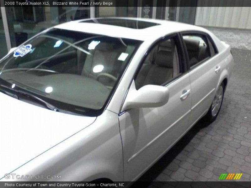 Blizzard White Pearl / Ivory Beige 2008 Toyota Avalon XLS