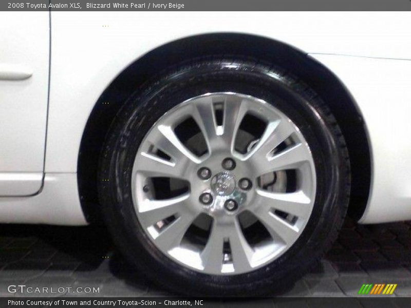 Blizzard White Pearl / Ivory Beige 2008 Toyota Avalon XLS