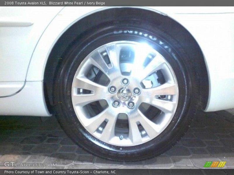 Blizzard White Pearl / Ivory Beige 2008 Toyota Avalon XLS